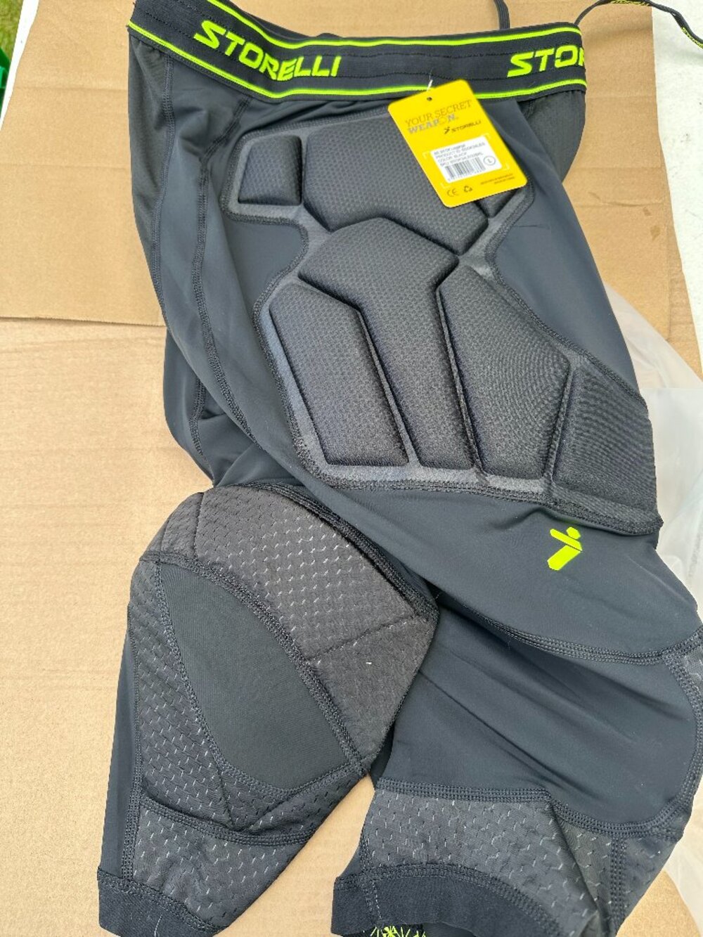 STORELLI BS THREE QUARTER GK LEGGINGS BLACK L